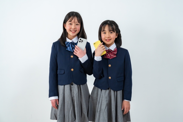学生とスマホ